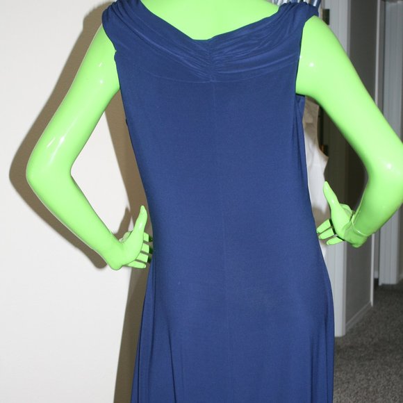 Ralph Lauren Floor Length Gown with Slit - Picture 3 of 4